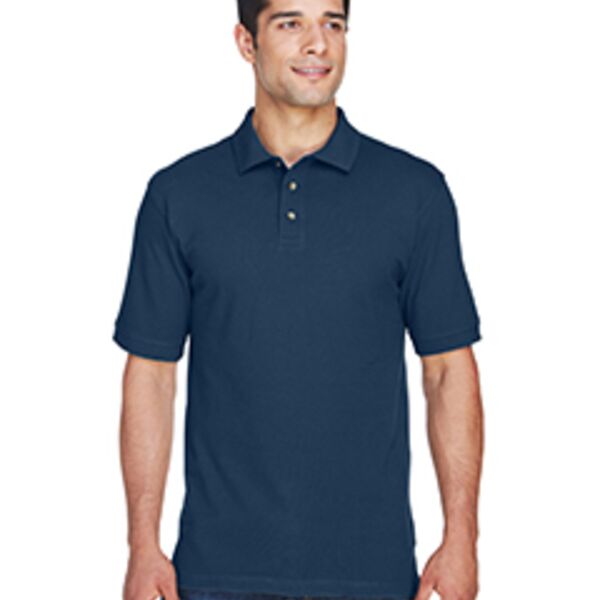 100% cotton Mens Polo DTG Ready Thumbnail