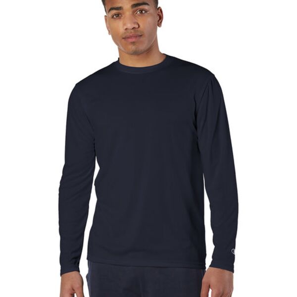 Champion Adult 4.1 oz. Double Dry® Long-Sleeve Interlock T-Shirt Thumbnail