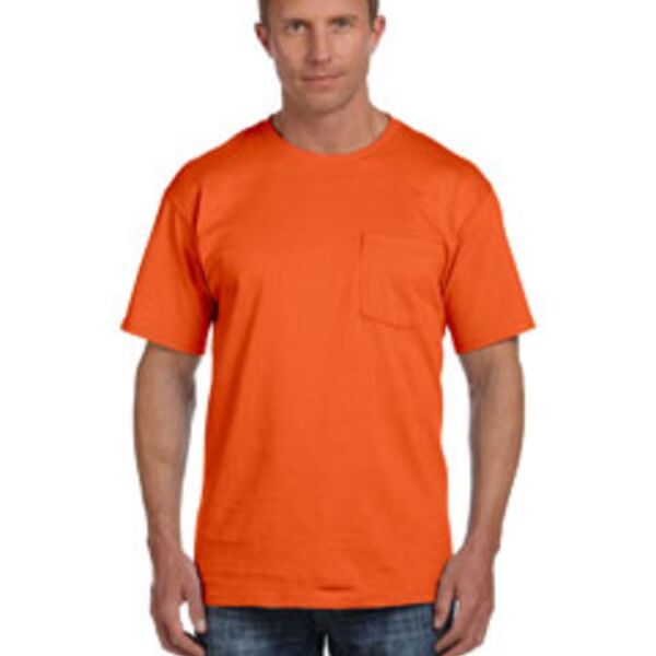 Fruit of the Loom Adult HD Cotton™ Pocket T-Shirt Thumbnail