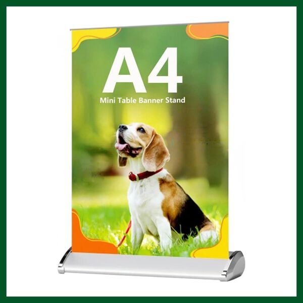 A4 Countertop banner display stands 8.3x"11.7" Thumbnail