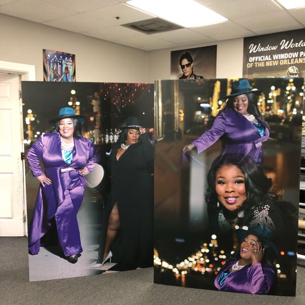 4ftx6ft standee interior sign Thumbnail