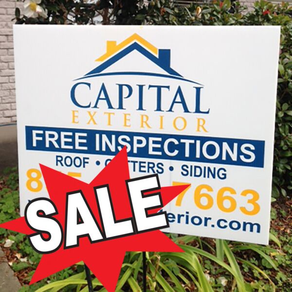 24x18 (100) Yard Signs- stake option Thumbnail