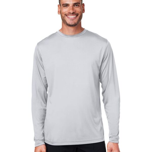 Dry Fit UPF protection Unisex Capital Long Sleeve Performance T-Shirt Thumbnail