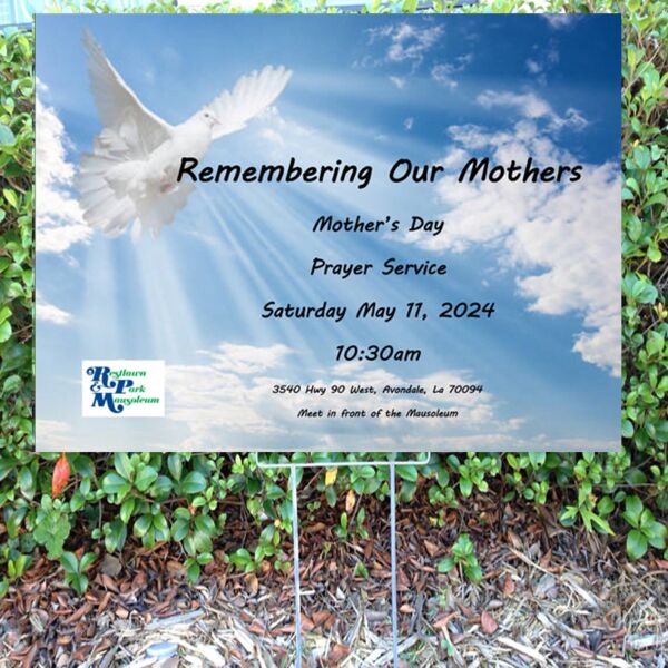 32"x24" Larger yard sign with heavy duty stake option Thumbnail