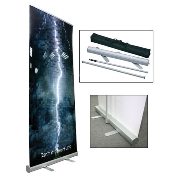 33.5" x 81" Retractable Pull Up Banners  Thumbnail