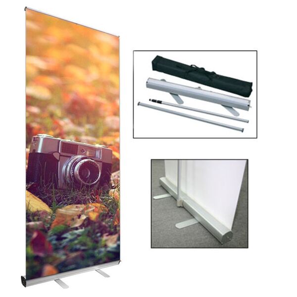 40" x 81" Retractable Banner with Stand Thumbnail