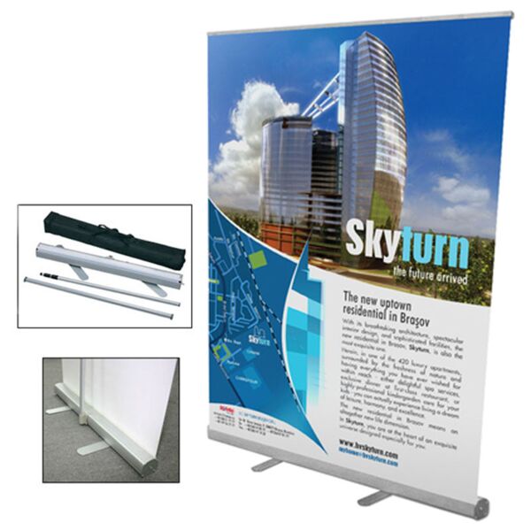 57" x 79" Retractable Banner with Stand Thumbnail