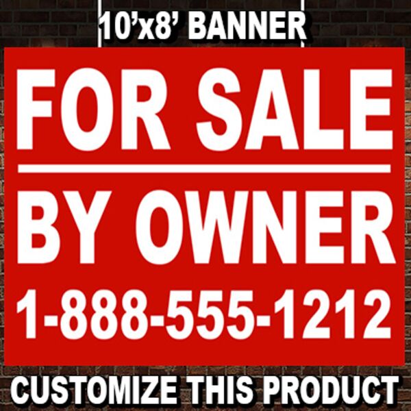 8x6 Vinyl Banner with pole pocket option Thumbnail