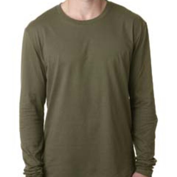 Next Level Men's Cotton Long-Sleeve Soft-Fitted Thumbnail