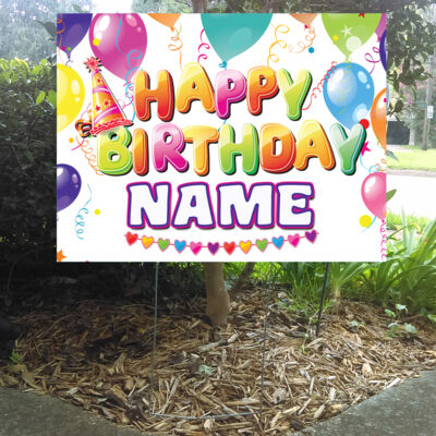 DIY - Birthday Sign 24x18 3 Thumbnail