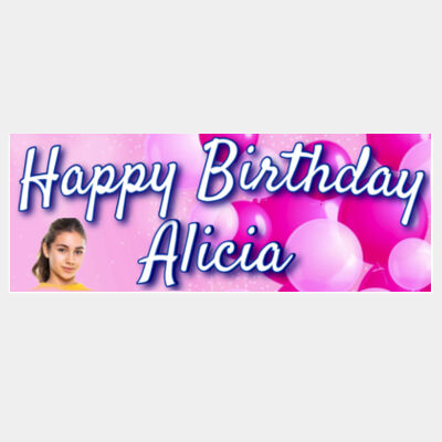 Happy Birthday Banner 8'x3' Thumbnail