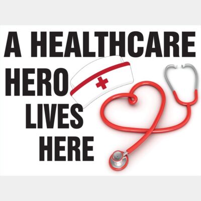 hero sign with nurse hat hero sign with nurse hat Thumbnail