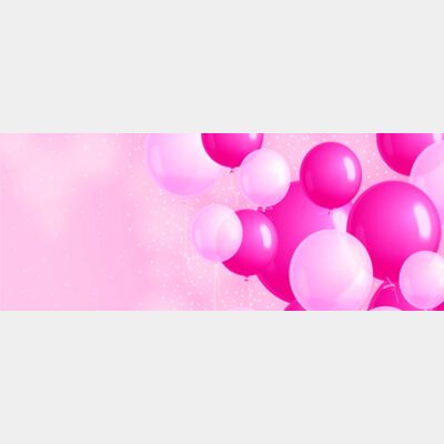 Pink balloon background Pink balloon background Thumbnail