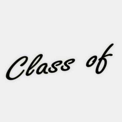 Class of 2021 black with light silver glow Class of 2021 black with light silver glow Thumbnail