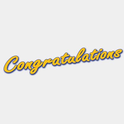 congratualtions blue and Gold congratualtions blue and Gold Thumbnail