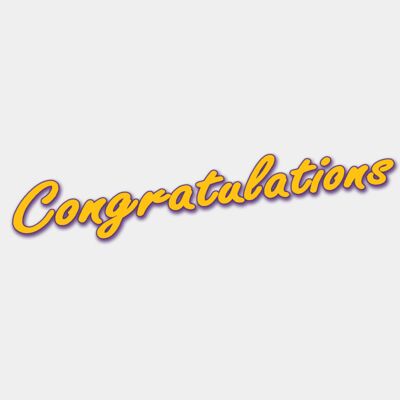 congratualtions purple and Gold congratualtions purple and Gold Thumbnail