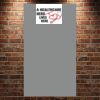 4ftx7ft stand up interior sign Thumbnail