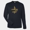 Dry Fit UPF protection Unisex Capital Long Sleeve Performance T-Shirt Thumbnail