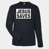 Dry Fit UPF protection Unisex Capital Long Sleeve Performance T-Shirt Thumbnail
